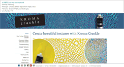 Desktop Screenshot of kromacrackle.com